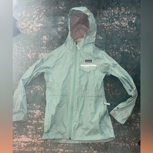 Patagonia Girls’ Torrentshell H2No Hooded Jacket Classic Turquoise XL Girls 14